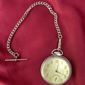Working vintage pocket watch